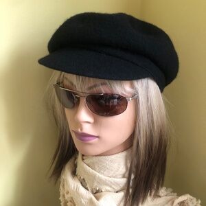 NWOT Moto/Fisherman’s Brimmed Black Hat